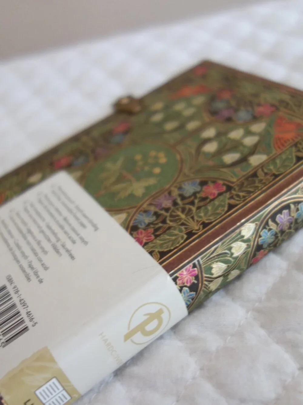New PAPERBLANKS Poetry in Bloom Lined Mini 208 Page Hardcover Journal